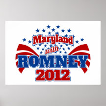 Maryland con Mitt Romney 2012 Impresiones