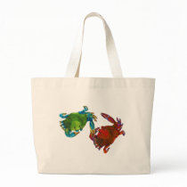 Maryland Crabs Before and After Tote Bags