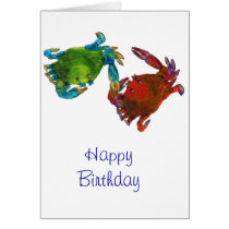 Maryland Crabs Before and After Card