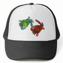 Maryland Crabs Before and After Trucker Hat