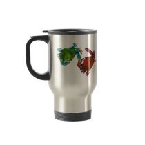 Maryland Crabs Before and After Coffee Mug