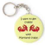 Maryland crabs keychains