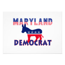 Maryland Democrat Invitations
