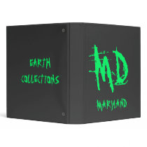 MARYLAND EARTH COLLECTIONS BINDERS