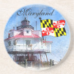 Maryland Flag Beverage Coaster