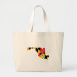 Maryland Flag Map Bags