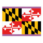 Maryland Flag Post Card