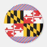 Maryland Flag Refrigerator Magnet