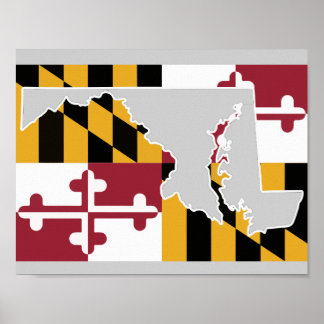 Maryland Flag Posters 