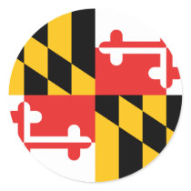 Maryland Flag Sticker