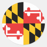 Maryland Flag Sticker