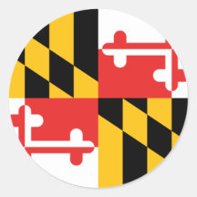Maryland Flag Sticker