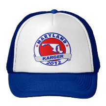 Maryland Fred Karger Trucker Hats