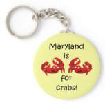 Maryland is for Crabs Key Chain