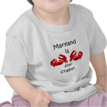 Maryland is for Crabs Tshirts