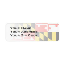 MARYLAND CUSTOM RETURN ADDRESS LABEL