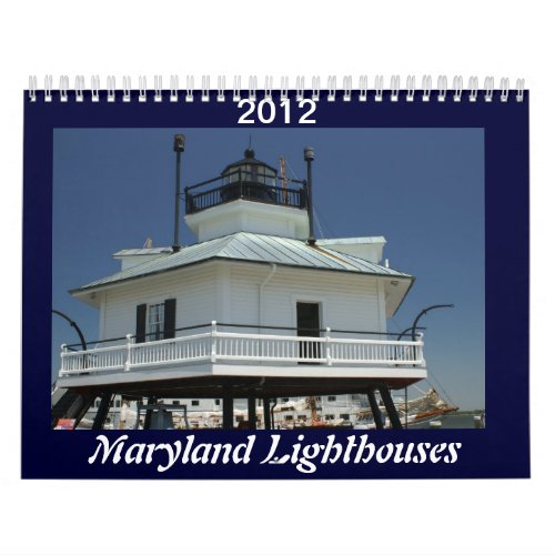 Maryland Lighthouses calendar