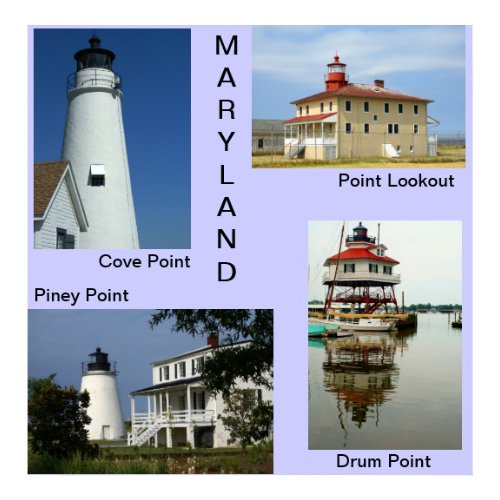 Maryland Lighthouses print