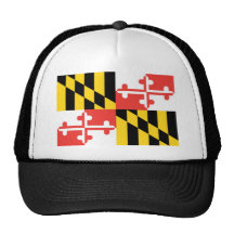 Maryland  Official State Flag Mesh Hat