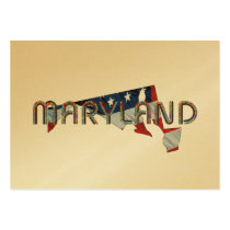 Maryland Patriot Business Card Template