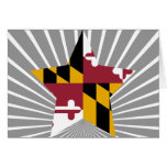 Maryland Star Greeting Cards