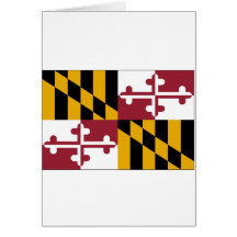 Maryland State Flag Greeting Card