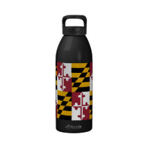 Maryland State Flag Liberty Bottle Drinking Bottles