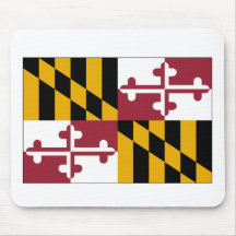 Maryland State Flag Mousepads