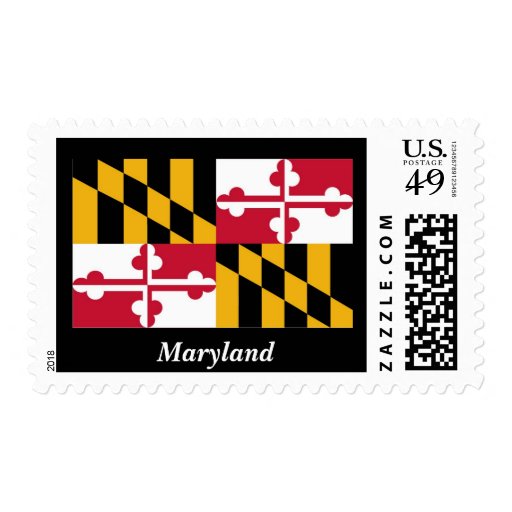Maryland State Flag Postage Stamps Zazzle