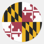 Maryland State Flag Sticker