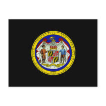 Maryland State Seal Postcard