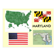 Maryland, USA Post Cards