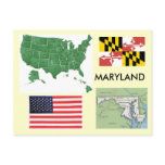 Maryland, USA Post Cards