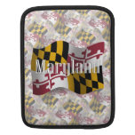 Maryland Waving Flag iPad Sleeve
