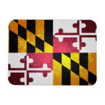Marylander Flag Vinyl Magnet