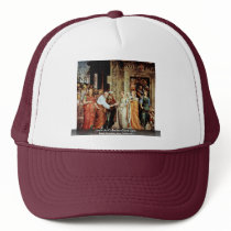 Mary'S Marriage To Joseph By Beccafumi Domenico Hats