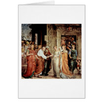 Mary'S Marriage To Joseph By Domenico Beccafumi Greeting Cards