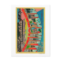 Marysville, California - Large Letter Scenes Postcard