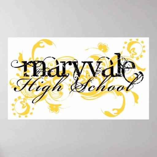 Maryvale High School Poster Phoenix,AZ Zazzle