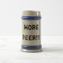 ¡MÁS, CERVEZA!!! TAZAS