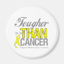 Más duro que el cáncer - cáncer de vejiga imán de frigorifico