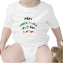 Mas Mexicana Que Las Tortas t-shirts