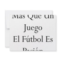 Mas Que Un Juego El Futbol Es Pasion Announcement