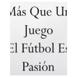 Mas Que Un Juego El Futbol Es Pasion Letterhead Design