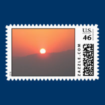 Masada Sunrise Stamps