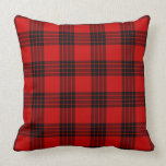 Masai Plaid Throw Pillow