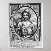 Masaniello, engraved by Petrus de Iode Posters