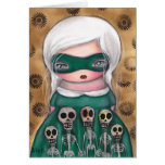 abril, day, dead, girl, doll, stitches, heart,