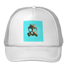 máscara del oro gorras