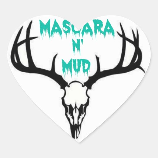 Mascara N' Mud Sticker Sheet Zazzle
